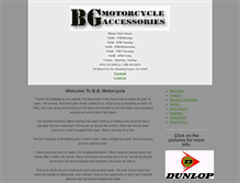 Tablet Screenshot of bgmotorcycle.com